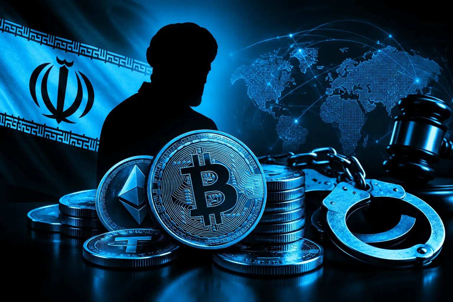 Iran crypto seizure plan targeting $1 billion, according to Scott Bessent.