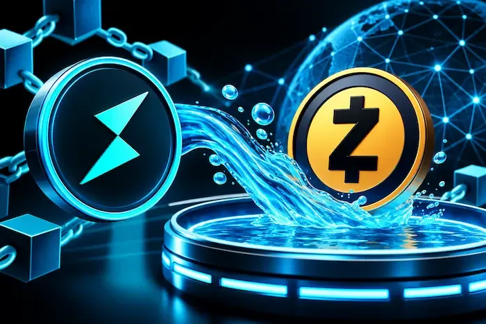 THORChain and Zcash liquidity pool illustration